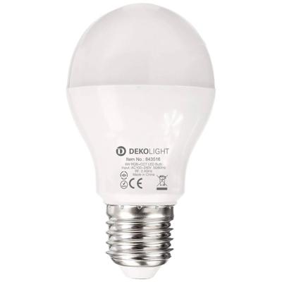 Deko Light 843516 LED-lamp Energielabel F (A - G) E27 Peer 6 W RGB, Warmwit tot koudwit (Ø x l) 57 mm x 100 mm Besturing via App, Dimbaar 1 stuk(s) Deko Light 843516 LED-lamp Energielabel F (A - G) E27 Peer 6 W RGB, Warmwit tot koudwit (Ø x l) 57 mm x 100 mm Besturing via App, Dimbaar 1 stuk(s)