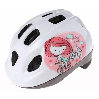 Polisport Helm prinses wit maat 46/53 cm
