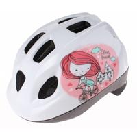 Polisport Helm prinses wit maat 46/53 cm - thumbnail