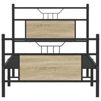 Bedframe zonder matras hout sonoma eikenkleurig 90x190 cm - thumbnail