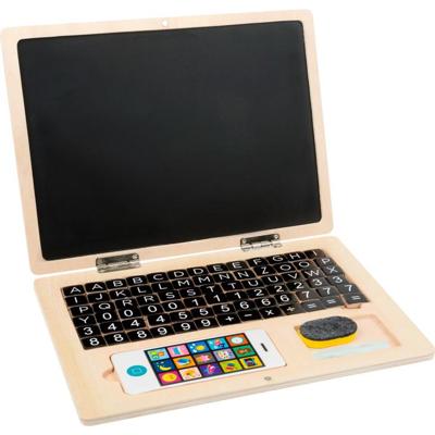 Small Foot houten laptop met magneetbord