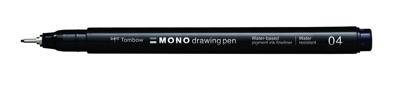 Tombow • fineliner mono drawing pen, line width 04 (approx. 0.40 mm), black