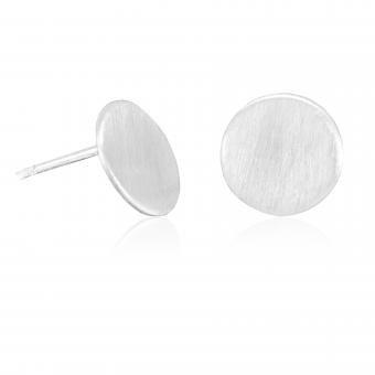 Zilveren Oorstekers "Disco Mate" (10 x 1 mm) - 925 Sterling Zilveren Oorstekers "Disco Mate" (10 x 1 mm) - 925 Sterling