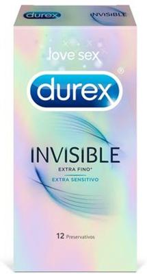 Condooms Durex Invissible 12 Onderdelen 12 Stuks
