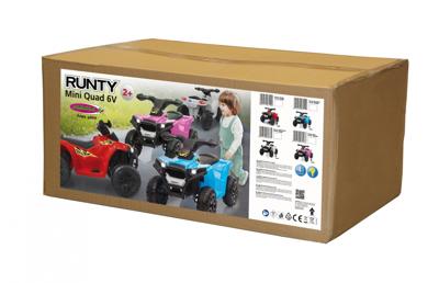 Jamara Ride-on Mini Quad Runty Berijdbare vierwieler Jamara Ride-on Mini Quad Runty Berijdbare vierwieler