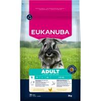 Eukanuba Hondenvoer Droog met verse kip voor kleine rassen, premium droogvoer voor volwassen honden, 7,5 kg - thumbnail