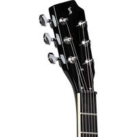 Stagg Silveray Series 533 semi-akoestische gitaar zwart - thumbnail