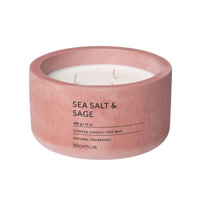 Blomus Fraga Geurkaars - fig - hoogte 6.5cm - diameter 13cm - rose dust 65955 Blomus Fraga Geurkaars - fig - hoogte 6.5cm - diameter 13cm - rose dust 65955