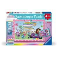 Ravensburger legpuzzel gabby&apos;s poppenhuis, 2x24st. - thumbnail