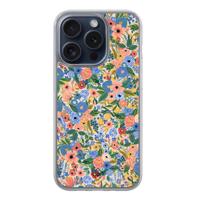 iPhone 15 Pro hybride hoesje - Blue gardens - thumbnail