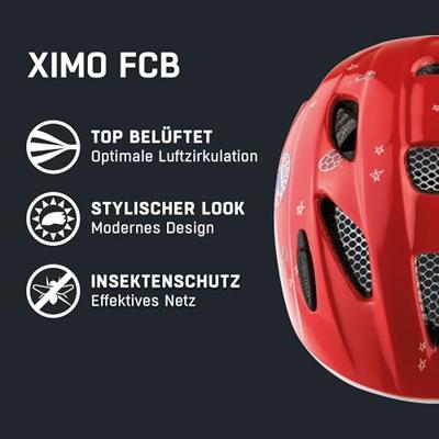 Olympic Sportswear Alpina sports kinderhelm ximo fcb 49-54 glans - thumbnail