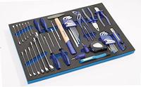 Promat/Tecwerk Gereedschapsmodule | 44-delig 3/3-module | set gereedschap - 4000871255 - thumbnail