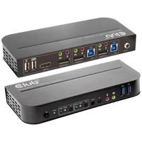 club3D KVM Switch 4K60Hz KVM-switch HDMI Afstandsbediening 4096 x 2160 Pixel - thumbnail