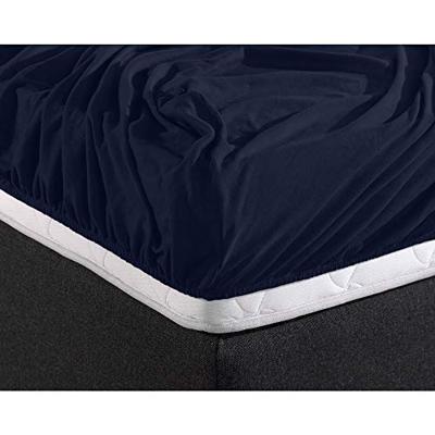 Dreamhouse Jersey Hoeslaken Indigo Blue-140 x 200 cm