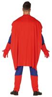 Superman Jumpsuit Volwassenen - thumbnail