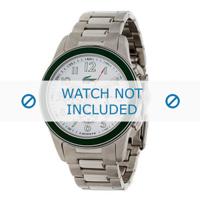 Lacoste horlogeband LC-11-1-14-0030 / 2010329 Staal Zilver - thumbnail