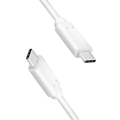 LogiLink CU0131 USB-kabel USB 3.2 Gen1 USB-C stekker, USB-C stekker 1.00 m Wit LogiLink CU0131 USB-kabel USB 3.2 Gen1 USB-C stekker, USB-C stekker 1.00 m Wit