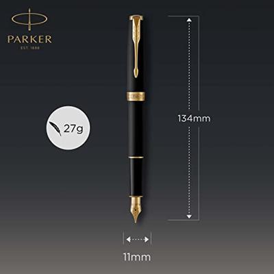 Vulpen parker sonnet gt m mat lak zwart