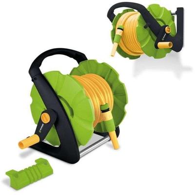 Tuinslanghaspel - FIELDMANN - FZH 1021 - 20 m slang - PVC gaas - Wandmontage Tuinslanghaspel - FIELDMANN - FZH 1021 - 20 m slang - PVC gaas - Wandmontage