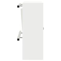 Brievenbus Wit 30 x 23 x 55 cm Staal - thumbnail