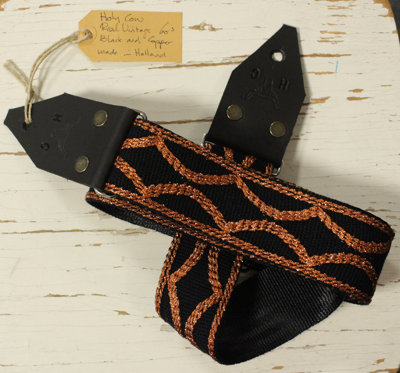 Holy Cow Straps 60&apos;s Black and Copper
