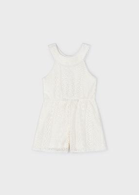 Mayoral Meisjes jumpsuit - Chickpea
