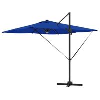 Roma Parasol Blauw 286 x 285 x 270 cm Aluminium en Polyester - thumbnail