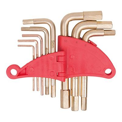 KS Tools 963.1512 Inbus Haakse schroevendraaierset 2 mm, 2.5 mm, 3 mm, 4 mm, 5 mm, 6 mm, 8 mm, 10 mm 8-delig