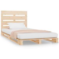 Bedframe zonder matras massief grenenhout 100x200 cm - thumbnail