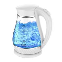 Adler AD 1274 B waterkoker 1,7 l Wit, Transparant 2200 W - thumbnail