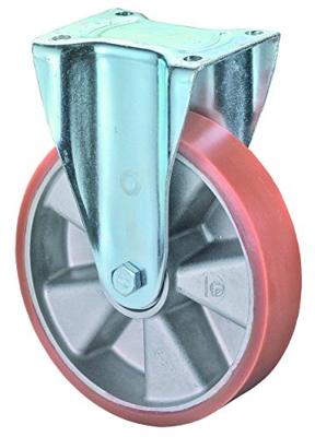 BS Rollen Bokwiel | 125 mm 450 kg | gietwerk polyurethaan-wielband | 138 x 110 mm aluminium | 1 stuk - N110.B90.129 N110.B90.129