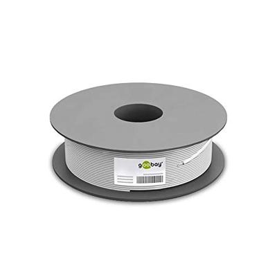 CAT 6 S/FTP kabel op rol - 100m - stugge kern - CCA - PIMF - CPR - UTP Kabel - Ethernet kabel - Internetkabel - Grijs