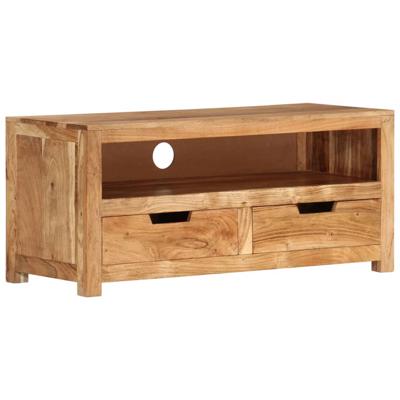 Tv-meubel 88x35x40 cm massief acaciahout Tv-meubel 88x35x40 cm massief acaciahout