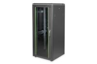 Digitus DN-19 26U-6/6-B-1 19inch-patchkast (b x h x d) 600 x 1342 x 600 mm 26 HE Zwart (RAL 9005), Zwart - thumbnail