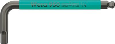 Wera 950 SPKS Multicolour Haakse schroevendraaier 1/4 inch 1 stuks