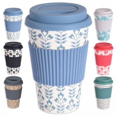 Drinkbeker bamboe vezel (1 stuk)