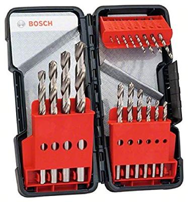 Bosch Accessories 2607019578 HSS Metaal-spiraalboorset 18-delig Geslepen DIN 338 Cilinderschacht 1 set(s)