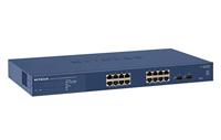 NETGEAR GS716T 16-poorts Gigabit Ethernet LAN-switch Smart Managed Pro (met 2x 1G SFP, desktop- of rekmontage met ProSAFE levenslange garantie) - thumbnail