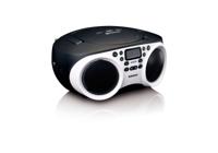 Lenco SDC-501 Draagbare cd-speler Zwart, Wit - thumbnail