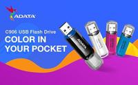 ADATA C906 USB flash drive 64 GB USB Type-A 2.0 Zwart - thumbnail