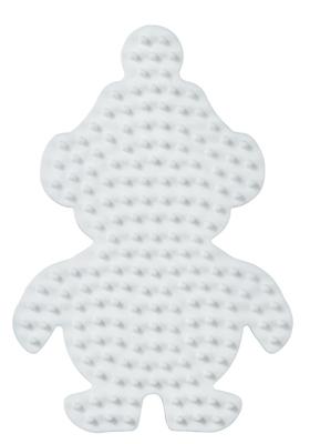 Hama strijkkralenbordje - pinguin