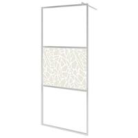 Inloopdouchewand met stenenmotief 100x195 cm ESG-glas - thumbnail