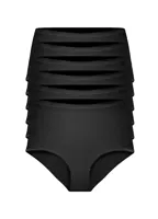 Gaubert 6-Pack Dames taille slip invisible - Onzichtbare naadloze hoge onderbroeken - Seamless - thumbnail