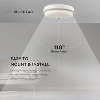 V-TAC VT-8096 LED Ronde Plafondlamp - Lampvoet - IP54 - 18W- 1820 Lumen - 4000K - thumbnail