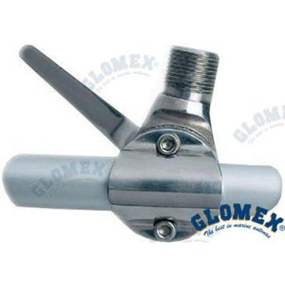 GLORA165 - Verstelbare kandelaarsteun van roestvrij staal