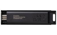 USB stick Kingston DTMAX/256GB Zwart 256 GB - thumbnail