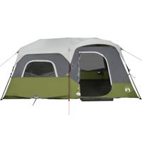 Tent met LED 441x288x217 cm lichtblauw - thumbnail