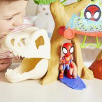 Spidey Dino-Webs Forest Base Speelset, Superheldenfiguren en Accessoires, Leeftijd 3 en Ouder, Spidey en Vrienden - thumbnail