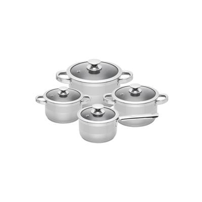 Sola Pannenset Furore - RVS - Kookpan ø 16, 18, 20 cm & Steelpan ø 16 cm - Inductie geschikt - 4 Delig