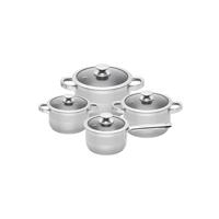 Sola Pannenset Furore - RVS - Kookpan ø 16, 18, 20 cm & Steelpan ø 16 cm - Inductie geschikt - 4 Delig - thumbnail